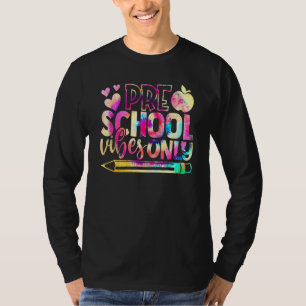 Camiseta Vibraciones de Preescolar De Vuelta Al Colegio Tin