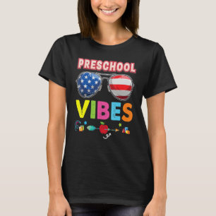 Camiseta Vibraciones de preescolar Niño genial Estudiante D