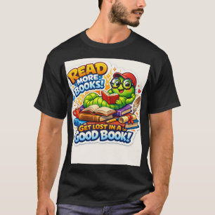 Camiseta Vibraciones de ratón de biblioteca: Lee más, estre