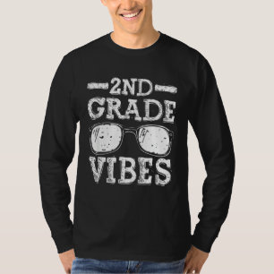 Camiseta Vibraciones de Regreso a la Escuela 2do Grado  Pri