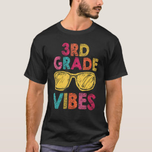 Camiseta Vibraciones de Regreso a la Escuela 3er Grado  Pri