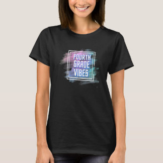 Camiseta Vibraciones de Regreso a la Escuela 4to Grado Prim