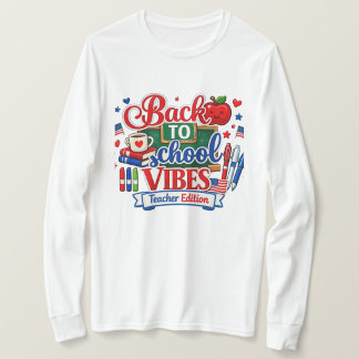 Camiseta Vibraciones de Regreso a la Escuela Edición para M