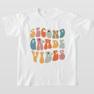 Camiseta Vibraciones de Segundo Grado De vuelta al cole Gro