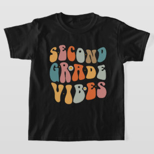 Camiseta Vibraciones de Segundo Grado De vuelta al cole Gro