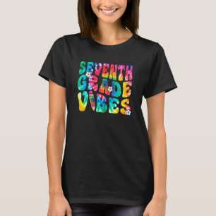 Camiseta Vibraciones de Séptimo Grado Primer Día de Regreso