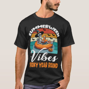Camiseta Vibraciones de Summerween espeluznantes todo el añ