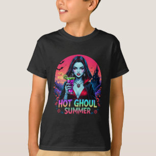Camiseta Vibraciones de Summerween Helado Divertido Fantasm