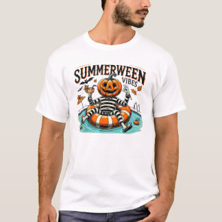 Camiseta Vibraciones de Summerween Verano Espeluznante