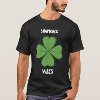 Camiseta Vibraciones de Trébol Día de San Patricio