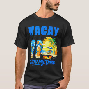 Camiseta vibraciones de vacaciones de verano en la playa co