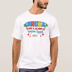 Camiseta Vibraciones de Vacaciones en Aruba 2025 Escape a l