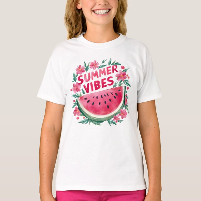 Camiseta Vibraciones de Verano (Anverso)