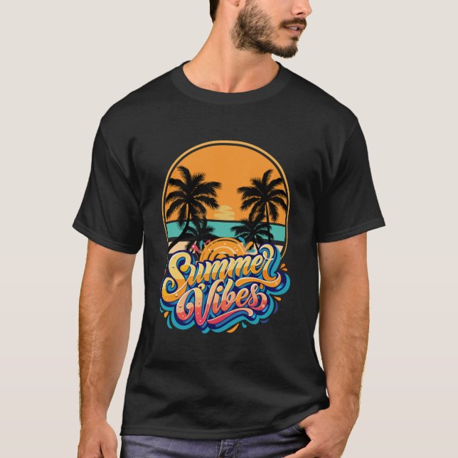 Camiseta Vibraciones de Verano (Anverso)