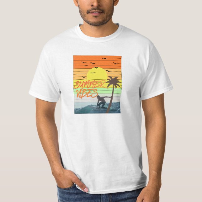 Camiseta Vibraciones de Verano (Anverso)