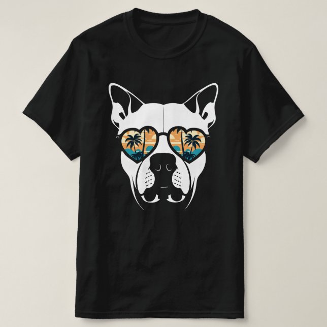 Camiseta vibraciones de verano bulloso (Diseño del anverso)