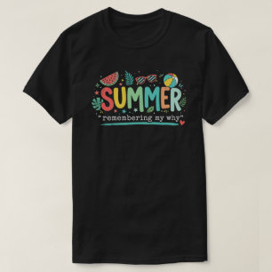 Camiseta Vibraciones de Verano Diseño "Recordando Mi Porqué