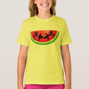 Camiseta Vibraciones de Verano Surf Sandía Frutas