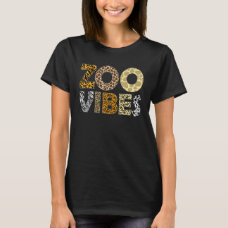Camiseta Vibraciones de Zoo Estampado Animal Leopardo Safar