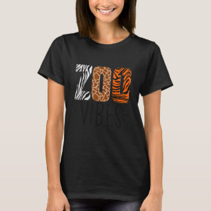 Camiseta Vibraciones de Zoo Estampado Animal Leopardo Safar