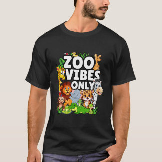 Camiseta Vibraciones de Zoo Solo Fiesta de Zoo Un Día en El