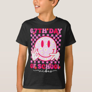 Camiseta Vibraciones del 67º día de la escuela 67 Meme Cara