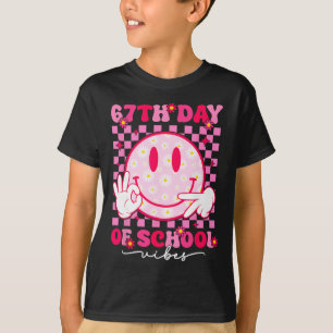 Camiseta Vibraciones del 67º día de la escuela 67 Meme Cara