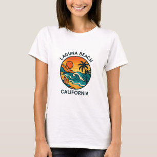 Camiseta Vibraciones del Atardecer en Laguna Beach - Costa 