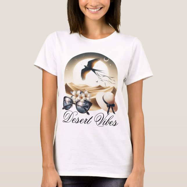 Camiseta Vibraciones del desierto (Anverso)