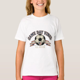 Camiseta Vibraciones del Día del Partido Fútbol US Fan Retr