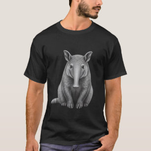 Camiseta Vibraciones Divertidas de Aardvark Arte Gráfico de