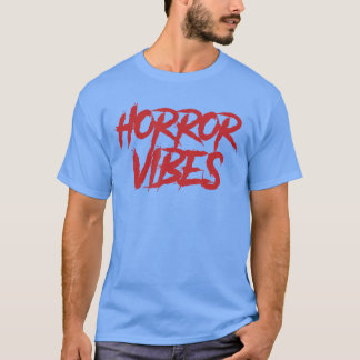 Camiseta Vibraciones divertidas de Halloween de terror góti