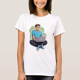 Camiseta Vibraciones Enfocadas – Modo Portátil Activado!