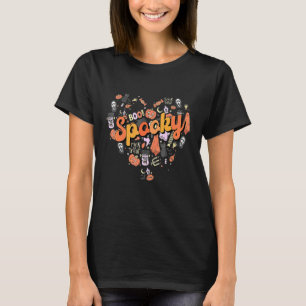 Camiseta Vibraciones Espeluznantes En Forma De Corazón Temp