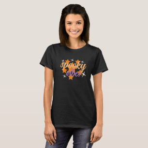 Camiseta Vibraciones Espeluznantes Retro de Halloween Estre