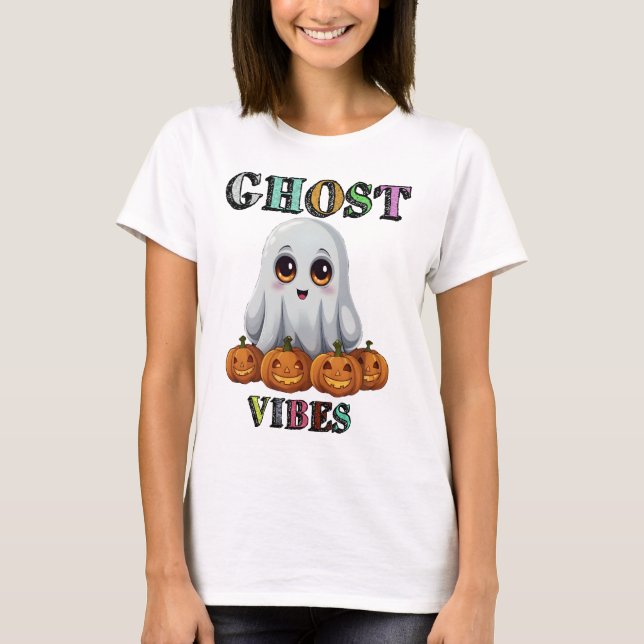 Camiseta vibraciones fantasma (Anverso)