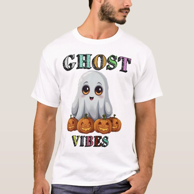 Camiseta vibraciones fantasma (Anverso)