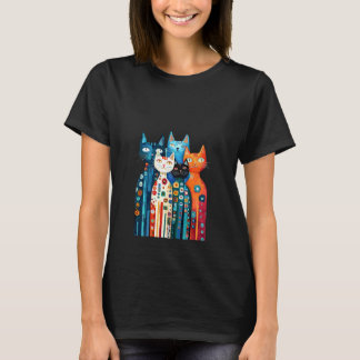 Camiseta Vibraciones Felinas - Amante de Gatos Adorables