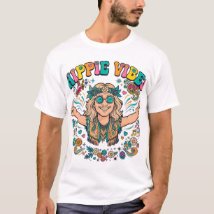 Camiseta Vibraciones Hippie