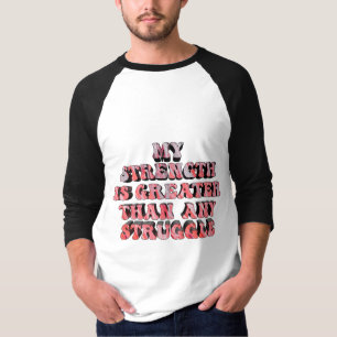 Camiseta vibraciones inspiradoras para la actitud positiva
