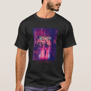 Camiseta Vibraciones japonesas de vaporwave estética retro 