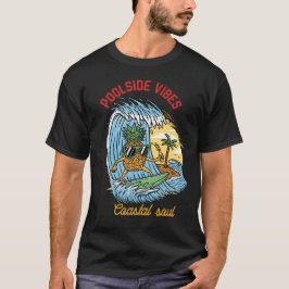 Camiseta Vibraciones junto a la Piscina – Tropical