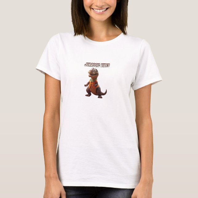 Camiseta Vibraciones Jurásicas (Anverso)