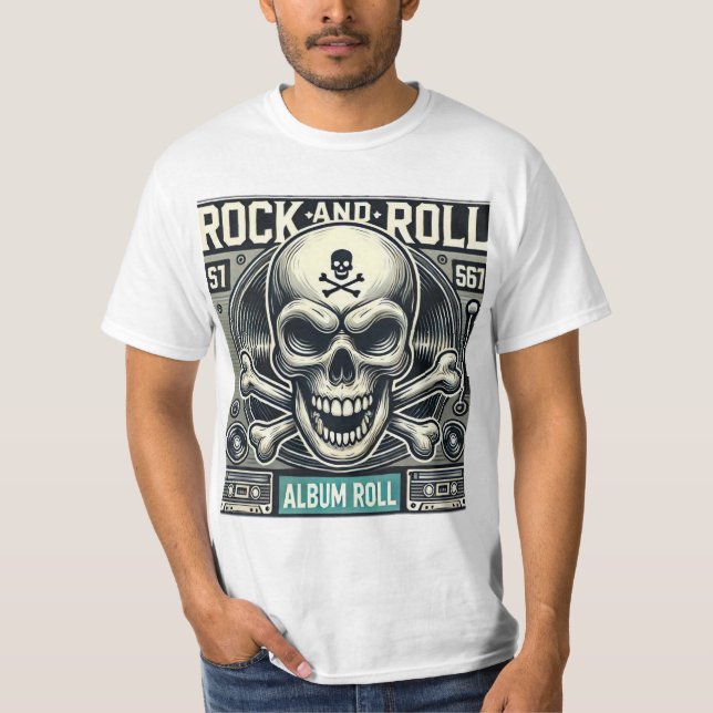 Camiseta vibraciones metalizado (Anverso)