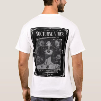 Camiseta Vibraciones Nocturnas Jardín Secreto