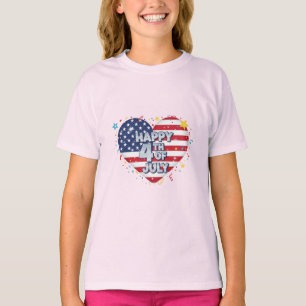 Camiseta Vibraciones Patrióticas: Estrellas, Franjas y Esti