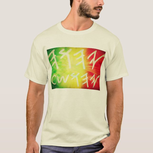 Camiseta Vibraciones positivas (Anverso)