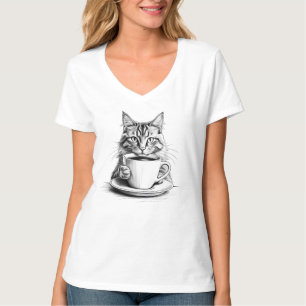 Camiseta Vibraciones Positivas & Café
