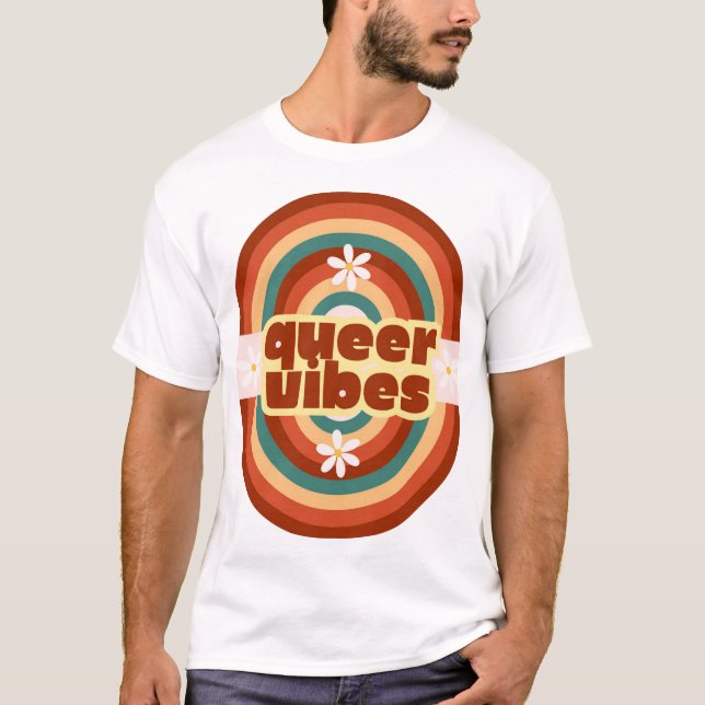 Camiseta Vibraciones queer (Anverso)