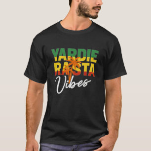 Camiseta Vibraciones Rastas de Yardie Jamaica Música Reggae